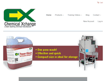 Tablet Screenshot of chemicalxchange.com